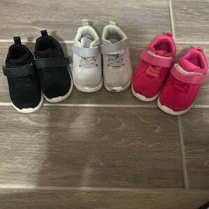 3 Pair of toddler Shoes
